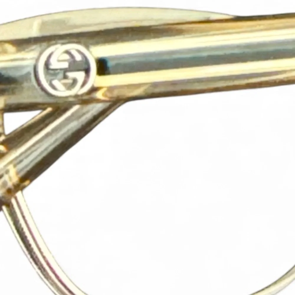 Authentic Gucci luxury designer signature prescr eyeglasses frames with case